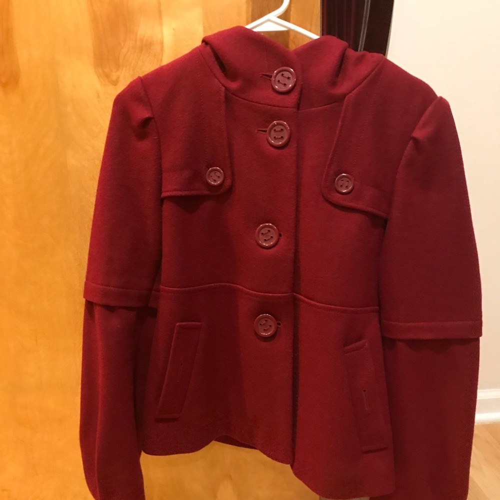 Elevenses brand winter coat (Anthropologie)